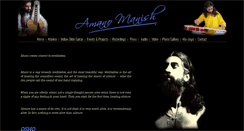 Desktop Screenshot of amanomanish.com